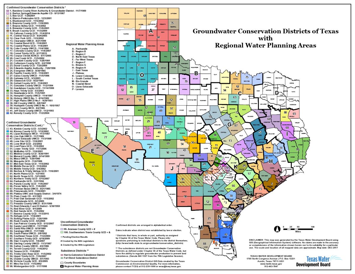 Regional Water Planning Areas