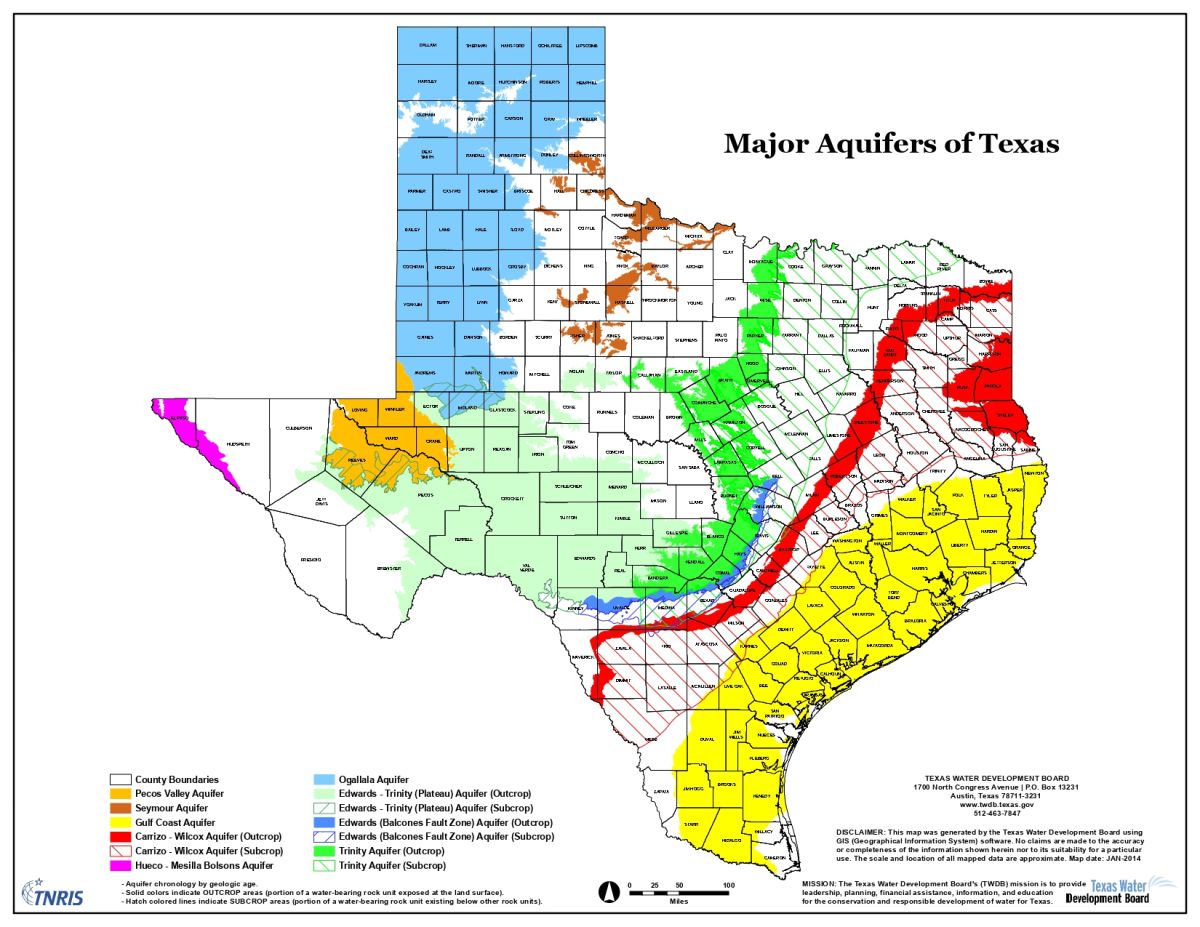 Major Aquifers